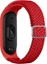 Изображение Beline Beline pasek Mi Band 5/6 Textile czerwony/red