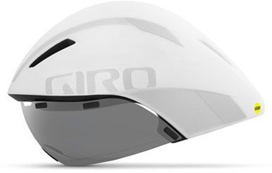 Изображение Bell Kask czasowy GIRO AEROHEAD MIPS matte white silver roz. L (59-63 cm) - GR-7074561