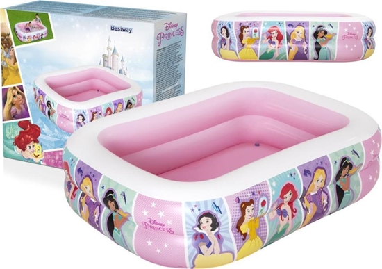 Изображение Bestway Basen Dmuchany Księżniczki Disney 200 x 146 x 48 cm (91056)