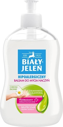 Picture of Biały Jeleń Hipoalergiczny balsam do mycia naczyń z rumiankiem i alantoiną 0,5L