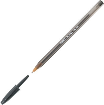 Изображение Bic Długopis CRISTAL LARGE jednorazowy 1,6 mm czarny (BIC774)