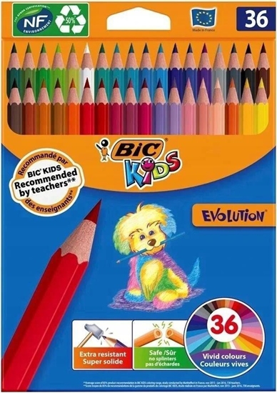 Изображение Bic Kredki ołówkowe Kids Evolution ECOlutions 36szt