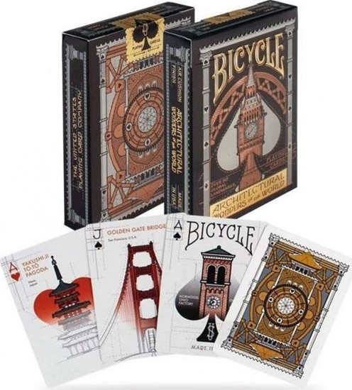 Изображение Bicycle Karty Architectural Wonders