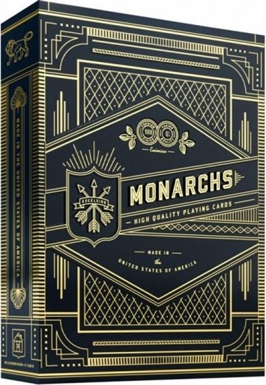 Изображение Bicycle Karty Bicycle: Monarch Deck Black