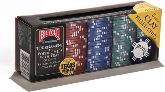 Изображение Bicycle Poker 100 żetonów