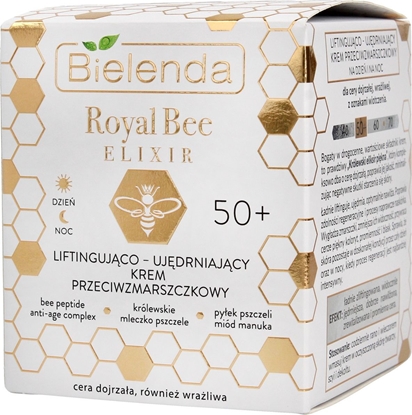 Attēls no Bielenda Royal Bee Elixir Krem przeciwzmarszczkowy 50+