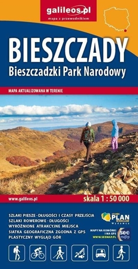 Picture of Bieszczady, Bieszczadzki Park Narodowy 1:50 000