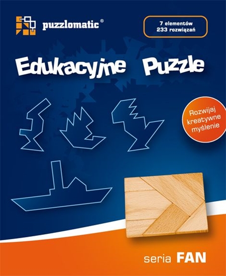 Изображение Big Fun Republic Edukacyjne Puzzle - seria Fan (14025)