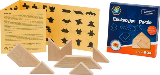 Изображение Big Fun Republic Edukacyjne Puzzle - seria Rox