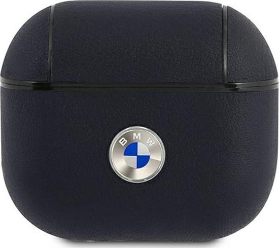 Picture of BMW Etui ochronne Geniune Leather do AirPods 3 granatowe