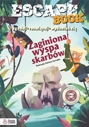 Attēls no Bookolika Escape Books. Zaginiona wyspa skarbów. Zgaduj...