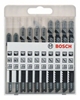 Изображение Bosch 10 pcs. Jigsaw Blade Kit Basic for Wood