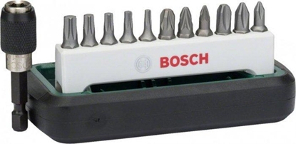 Изображение Bosch 12-CZĘŚCIOWY ZESTAW KOŃCÓWEK PH, PZ, TORX