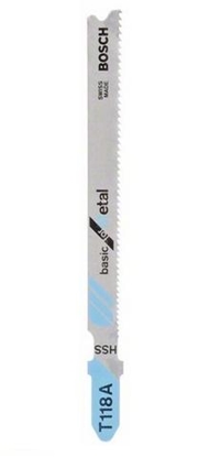 Picture of Bosch 2 608 631 964 jigsaw/scroll saw/reciprocating saw blade Jigsaw blade High-Speed Steel (HSS) 100 pc(s)