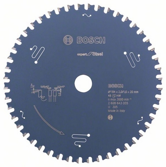 Изображение Bosch ‎2608643055 circular saw blade 20.3 cm 1 pc(s)