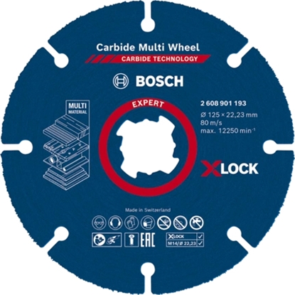 Picture of Bosch  X-LOCK CMW 125x22.23mm EXPERT
