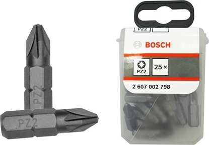 Attēls no Bosch 1/4- PZ2- 25mm Pozidriv EXH 25 sztuk (2607002798)