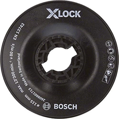 Изображение Bosch 2 608 601 713 angle grinder accessory Backing pad