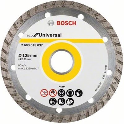 Изображение Bosch Tarcza diamentowa 125mm TURBO ECO (B2608615037)