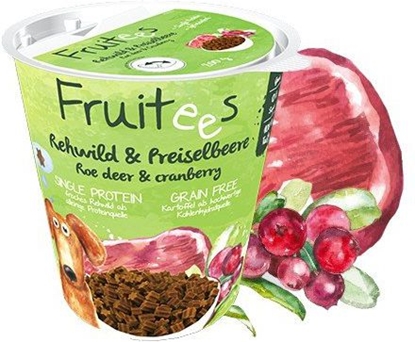 Attēls no Bosch Tiernahrung Fruitees Snack Sarna & Żurawina 200g