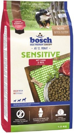 Picture of Bosch Tiernahrung Sensitive Jagnięcina & Ryż - 1 kg