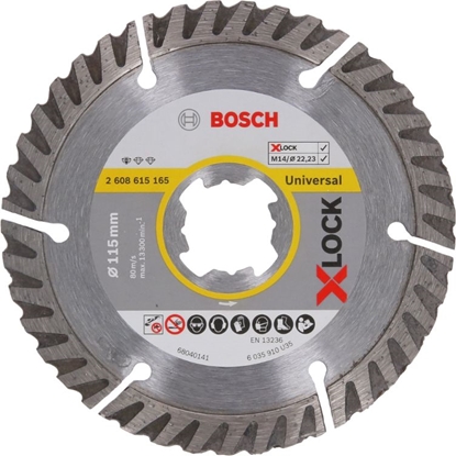 Attēls no Bosch X-LOCK DIA-TS 115x22 23 Sf. Univ.