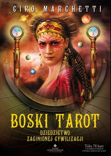 Picture of Studio Astropsychologii Boski tarot (książka+ karty)