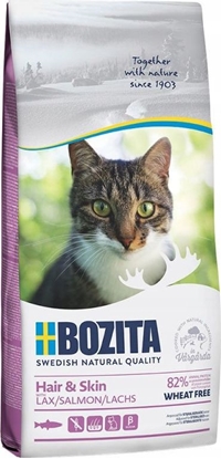 Изображение Bozita Karma dla kota - Hair & Skin Wheat free Salmon 2 kg