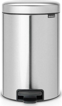 Picture of Brabantia Pedal Bin Newicon 12,0 L steel matt