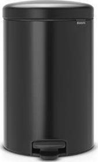 Picture of Brabantia Pedal Bin Newicon 20,0 L black matt