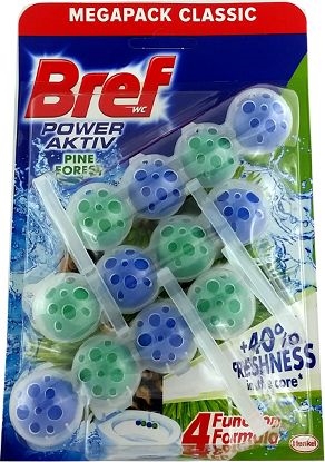 Изображение Bref Zawieszka do WC Bref Active Pine 3x50g uniwersalny