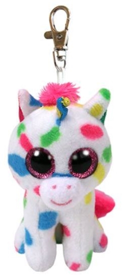 Picture of Breloczek TY Beanie Boos Harmonie - Kolorowy Jednorożec brelok