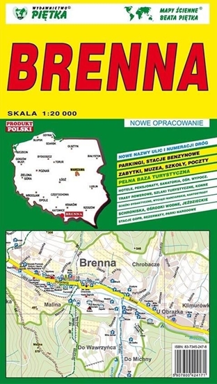 Picture of Brenna 1:20 000 plan miasta