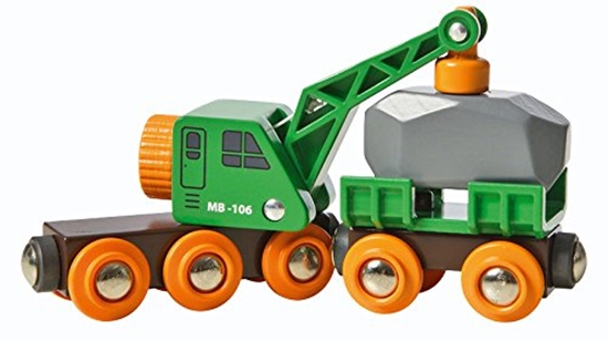 Picture of Brio Zestaw wagonów do pracy (33698)