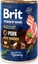 Attēls no Brit Brit Premium By Nature Pork With Trachea Wieprzowina 800 g