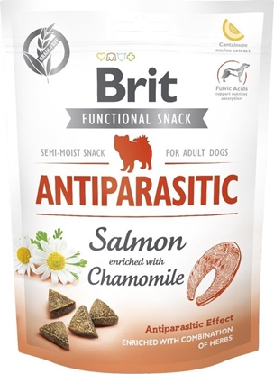 Изображение Brit Care dog functional snack antiparasitic 150g