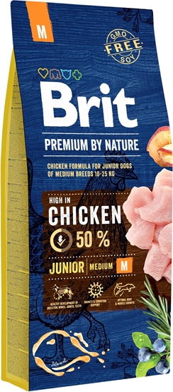 Picture of Brit Premium By Nature Junior Medium M 15 kg