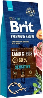 Picture of Brit Premium By Nature Sensitive Lamb 15kg