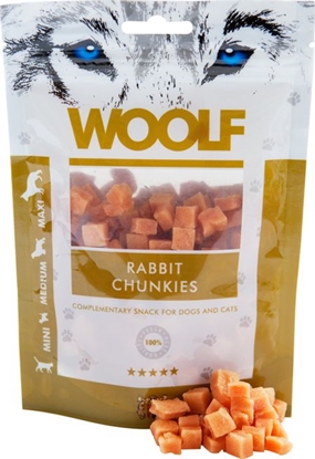 Изображение Brit Woolf Rabbit Chunkies 100g