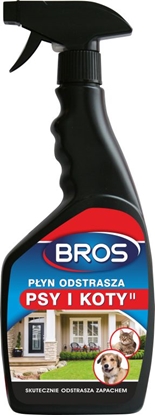 Attēls no Bros Płyn odstrasza psy i koty 500ml