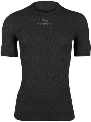 Attēls no Brubeck Koszulka unisex SS10540 base layer grafitowa r. L