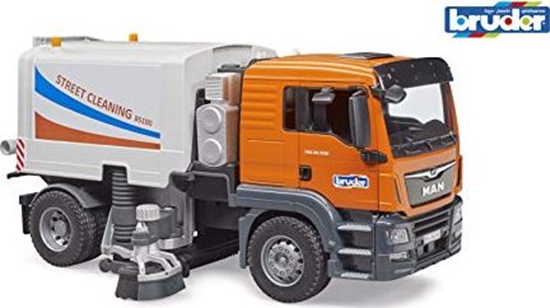 Изображение Bruder MAN TGS LKW Zamiatarka ulic (03780)