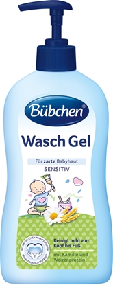 Изображение Bubchen Żel do Mycia dla Niemowląt z Rumiankiem i Proteinami Pszenicy 400ml