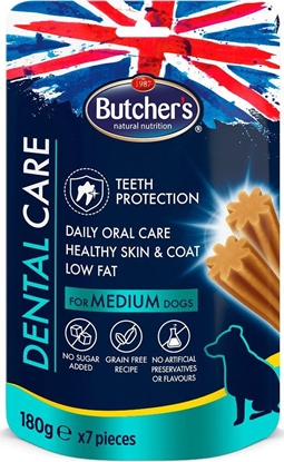 Attēls no Butcher’s Butcher's Dental Care for medium dogs 180g