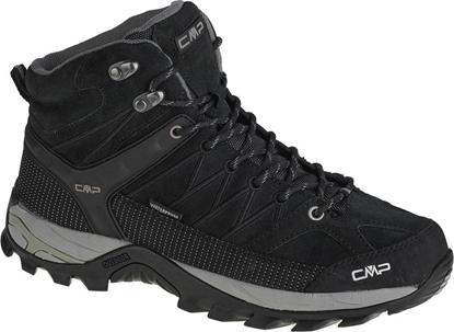 Изображение Buty trekkingowe męskie CMP Rigel Mid Trekking Shoe Wp Nero/Grey r. 44 (3Q12947-73UC)