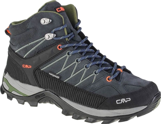 Picture of Buty trekkingowe męskie CMP Rigel Mid Trekking Shoe Wp Antracite/Torba r. 41 (3Q12947-51UG)