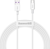 Изображение Kabelis USB TO USB-C 2M/WHITE CATYS-A02 BASEUS