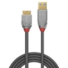 Изображение Lindy 0,5m USB 3.0 Type A to Micro-B Cable, Cromo Line