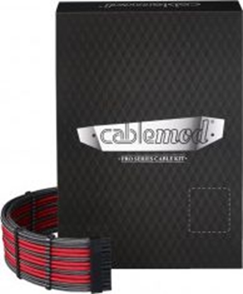 Picture of CableMod Zestaw kabli, Czarno-czerwony (ZUAD-934)