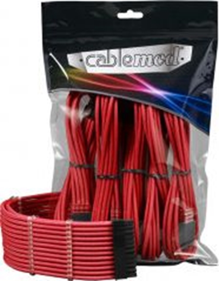 Изображение CableMod Zestaw kabli, Czerwony (ZUAD-937)